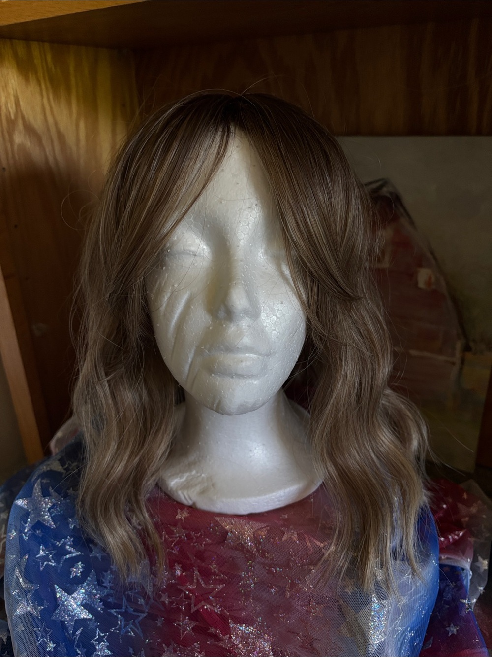 Ombré rooted hair topper